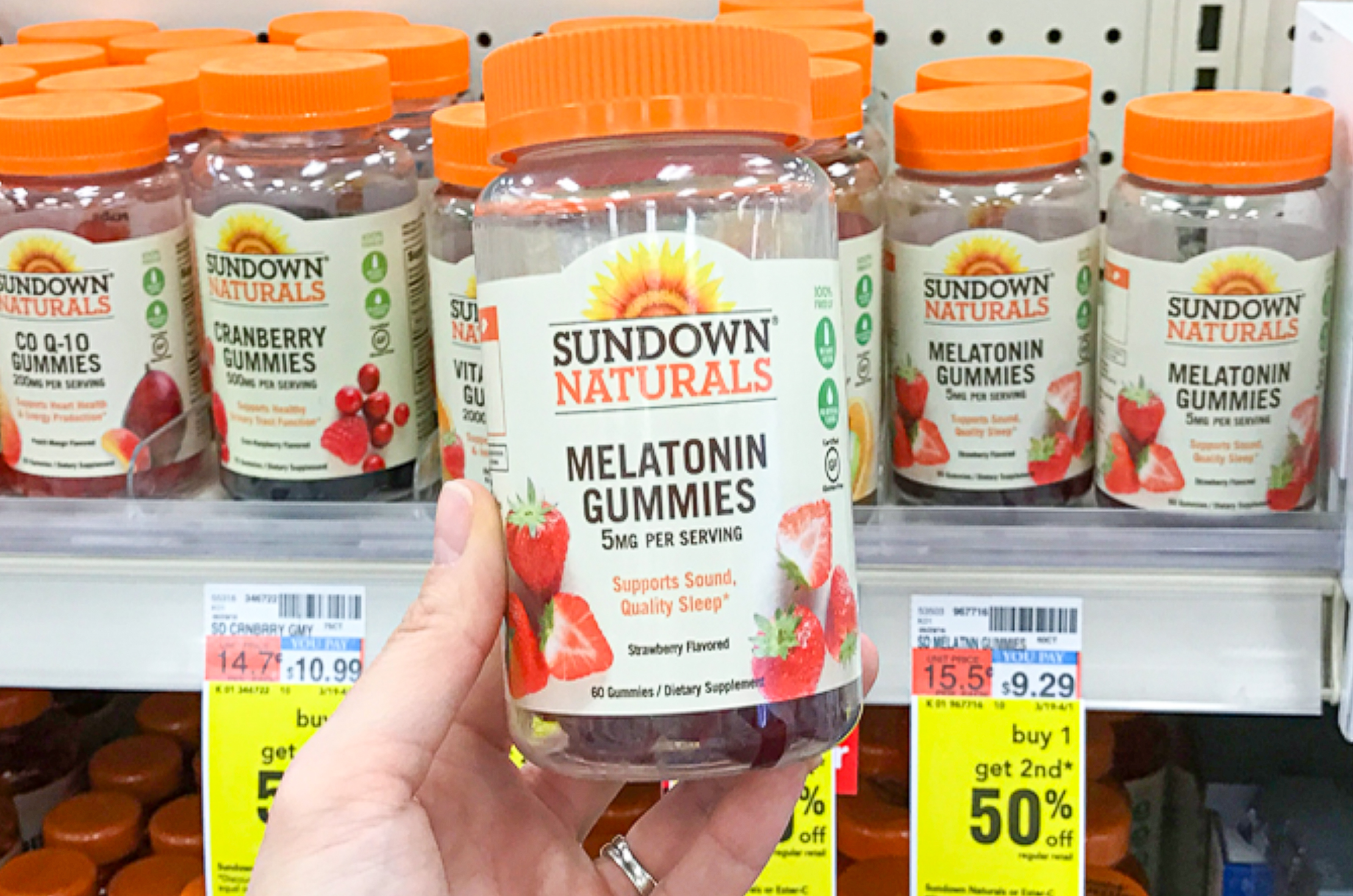 Sundown Naturals Melatonin Gummies, as Low as $ on Amazon - The Krazy  Coupon Lady