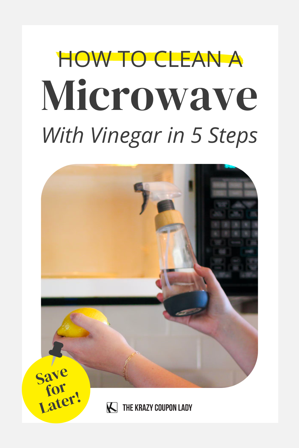 How To Clean Your Microwave With Vinegar