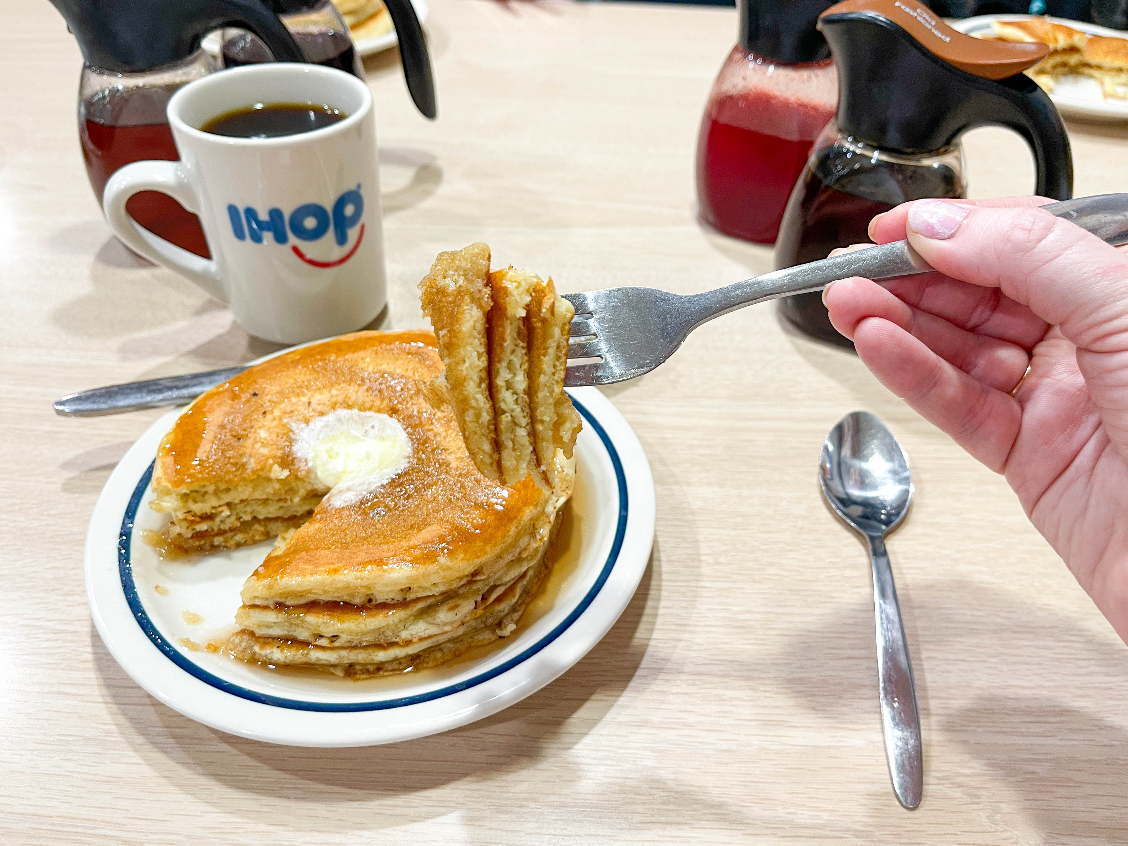 How to get free IHOP pancakes today 