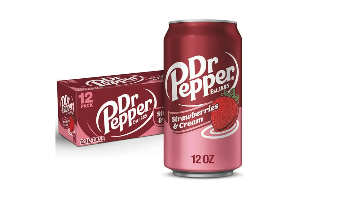 Dr Pepper Strawberries & Cream Available Now! - The Krazy Coupon Lady