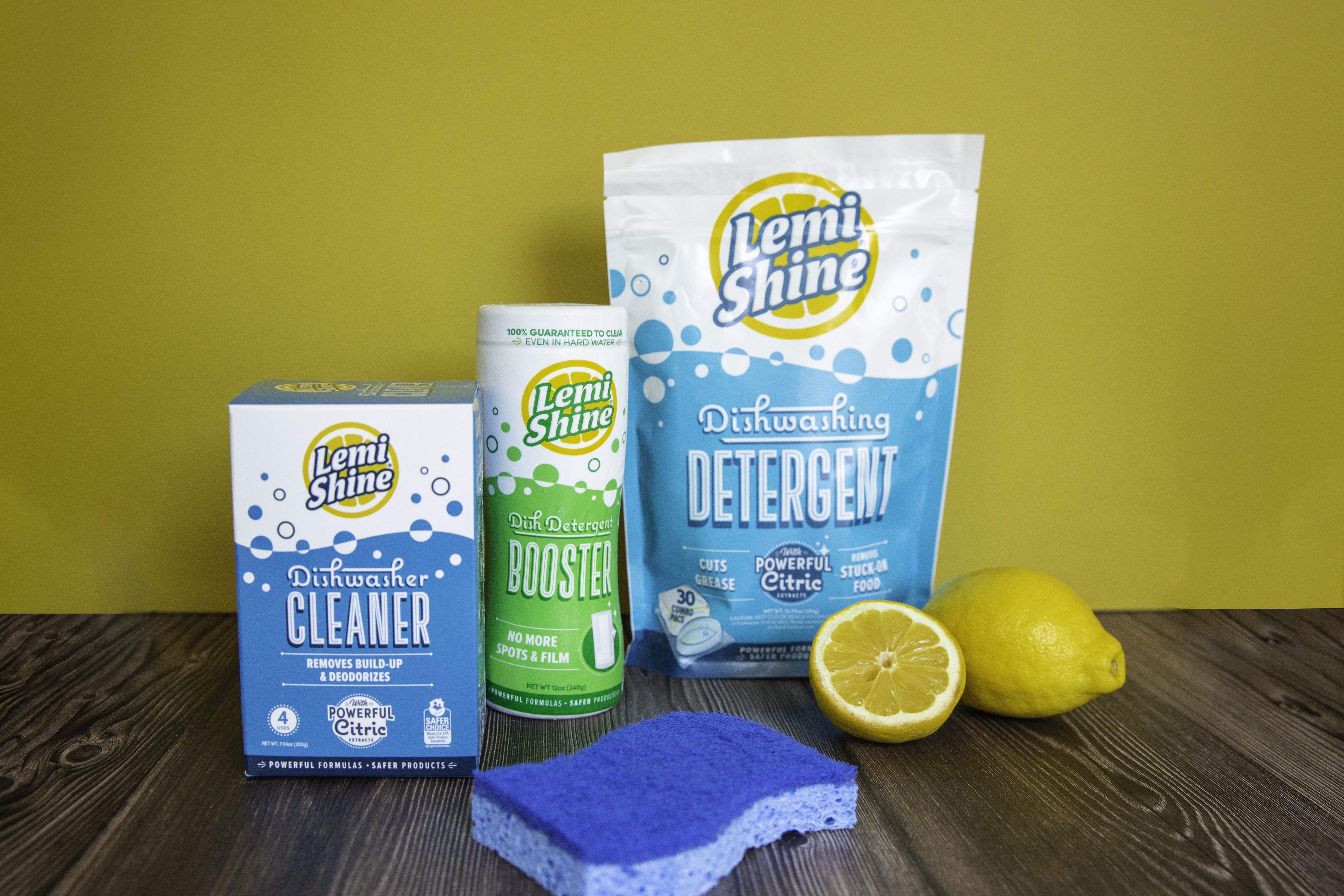 Lemi Shine Dishwasher Cleaner - 7.04oz/4ct : Target