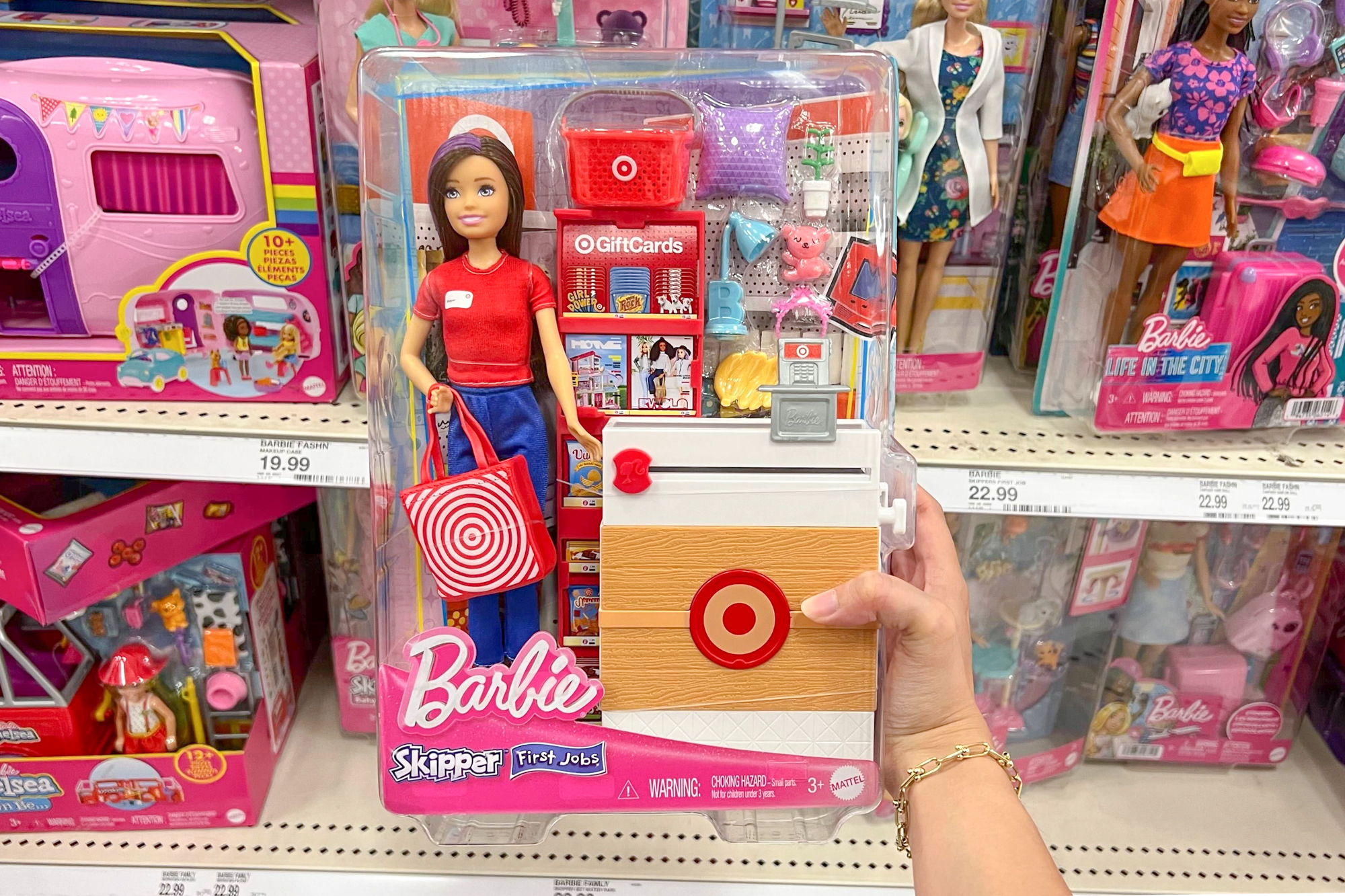 Barbie Skipper first job Target worker doll 