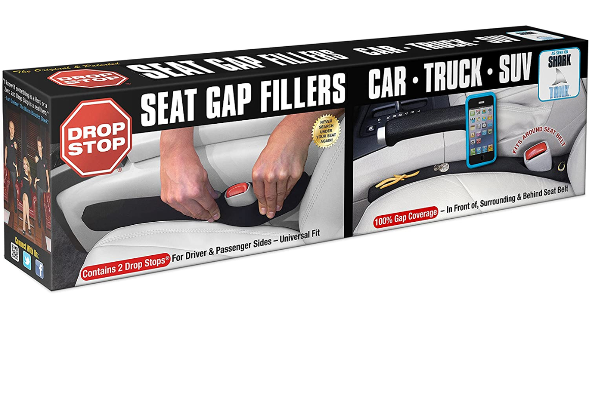 QUUREN Leather Car Seat Gap Filler Universal for Car SUV Truck Fit  Organizer