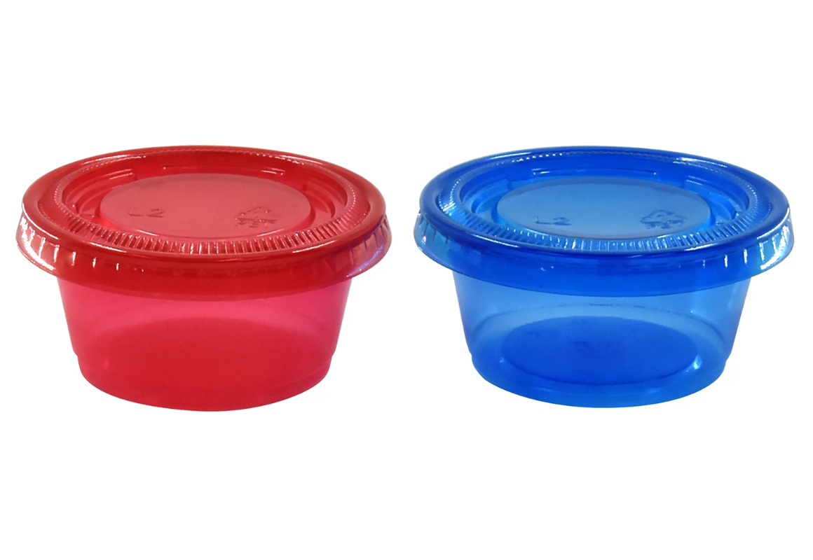 Disposable Party Plastic Cups Black Blue Red Beer Pong Party Drink Cup -  Temu